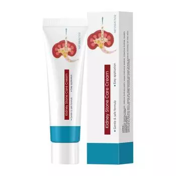 Успокаивающий бальзам для почек Крем для лечения камней в почках Эффективно снимает боль и дискомфорт при камнях в почках Нанесите мазь, 20 г One Size белый