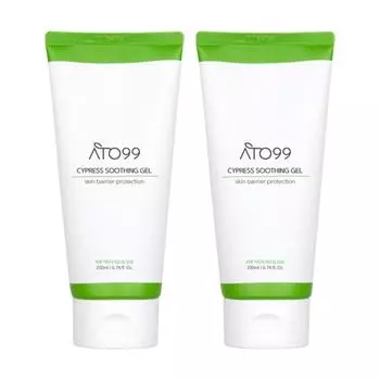 Успокаивающий гель Ato99 Skin Cica Aqua Gugu Cypress, 200 мл, 2 шт.