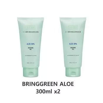 Успокаивающий гель Bring Green Aloe 99% 300 мл, 600 мл, 2 шт.