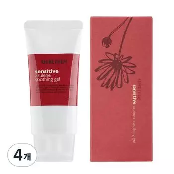 Успокаивающий гель Curederm Renewal Azulene, 50 мл, 4 шт.