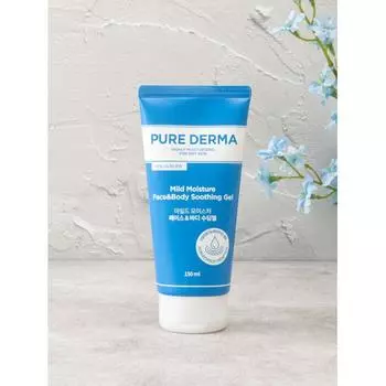 Успокаивающий гель для лица и тела Pure Derma Mild Moisture 150 мл