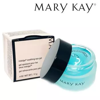 Успокаивающий гель для век Mary Kay Indulge + бесплатный образец от темных кругов под глазами Milia, 1 шт.