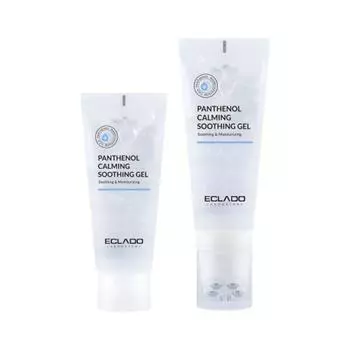 Успокаивающий гель Eclado Panthenol Calming 100 г (Охлаждающий шарик Гуаша Массажный шарик Успокаивающий гель-крем), 100г, 1 шт., базовый тип (тип пополнения)