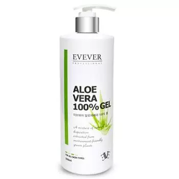 Успокаивающий гель Eveever Aloe Vera 100%, 500 мл, 1 шт.