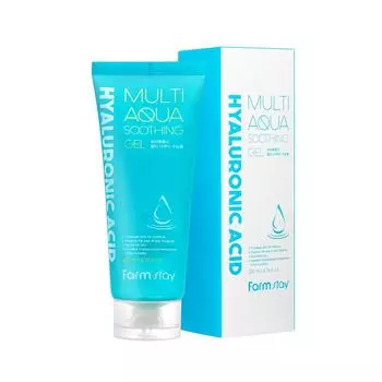 Успокаивающий гель Farmstay Hyaluronic Acid Multi Aqua 200 мл