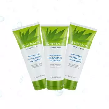 Успокаивающий гель Herbalife 200 мл 3 шт. Гель алоэ Herbalife