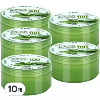 Успокаивающий гель Lalapoli Aloe Vera, 300 мл, 10 шт.