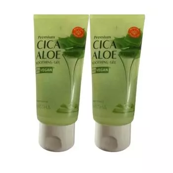 Успокаивающий гель Missha Premium Cica Aloe, 450 мл, 2 шт.