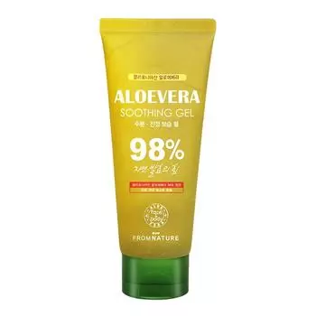 Успокаивающий гель с алоэ вера 98% от Nature 150 г [тюбик], 1 шт.