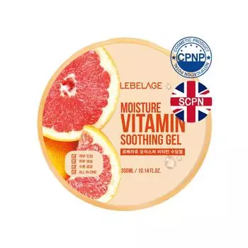 Успокаивающий гель с витаминами Leverage Moisture – увлажняющий и осветляющий уход