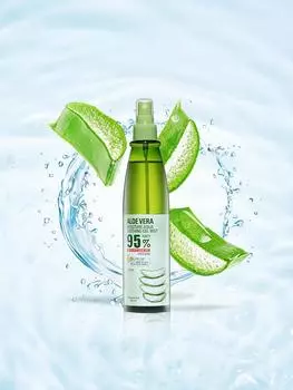 Успокаивающий гель-спрей Fruit Nara Aloe Vera Moisture Aqua 310 мл