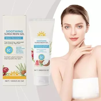 Успокаивающий гель увлажняет, освежает и нежно ухаживает за кожей, увлажняет, питает и успокаивает кожу