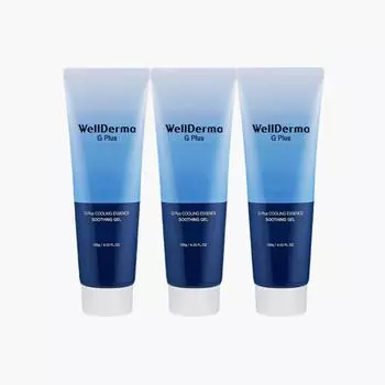 Успокаивающий гель WellDerma G Plus Cooling Essence Aloe Vera, 120 г, 3 шт.