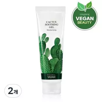 Успокаивающий гель Yada Cactus, 250 мл, 2 шт.