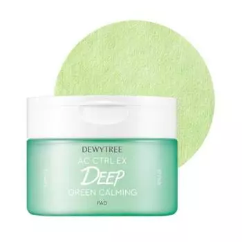 Успокаивающий коврик Dewytree AC Control EX Deep Green (60 шт.)
