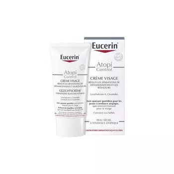 Успокаивающий крем для лица Eucerin atopicontrol 50мл