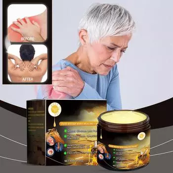 Успокаивающий крем для мышц суставов. Крем для снятия боли, укрепляет ткани суставов и уменьшает боль в суставах. One Size чёрный