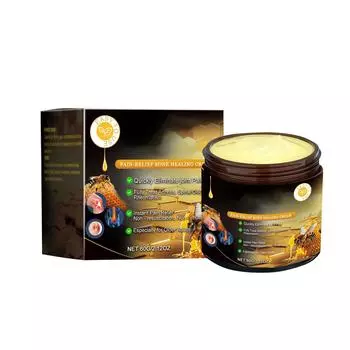 Успокаивающий крем для мышц суставов. Крем для снятия боли, укрепляет ткани суставов и уменьшает боль в суставах. One Size чёрный