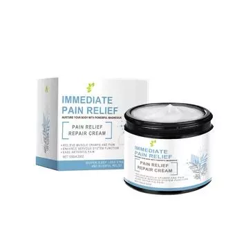 Успокаивающий крем для суставов и скелетных мышц. Обезболивающий крем способствует уменьшению боли в суставных тканях. One Size белый