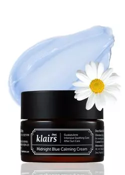 Успокаивающий крем Klairs Midnight Blue 30 г Корейская косметика Уход за кожей Увлажняющий крем для лица Ночной крем Увлажняющий веганский крем после загара Cica Cool