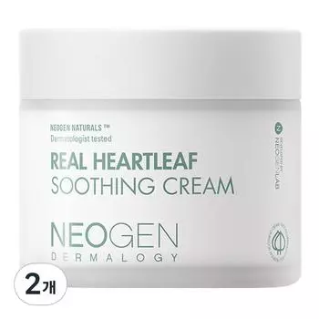 Успокаивающий крем Neogendermalogy Real Heartleaf, 80 г, 2 шт.