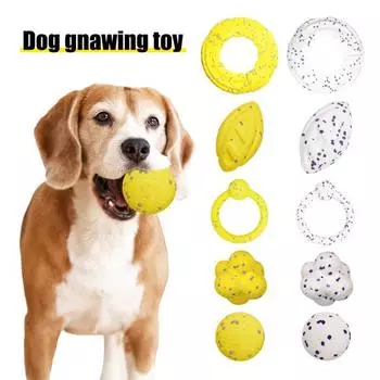 Успокаивающий мяч для щенков Mellow Dog, жевательная игрушка, успокаивающий мяч для снятия беспокойства, интерактивная игрушка для собак E белый