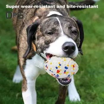 Успокаивающий мяч для собак Mellow Dog, облегчающий беспокойство, легкая жевательная игрушка для домашних животных, интерактивная апортировочная игрушка для эмоциональной поддержки A