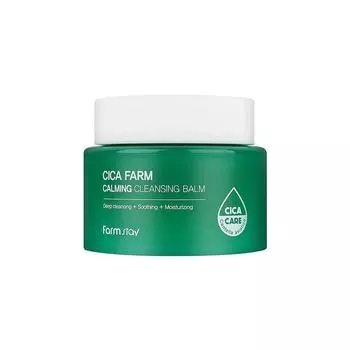 Успокаивающий очищающий бальзам Farmstay Cica Farm 95 мл, 1 шт.