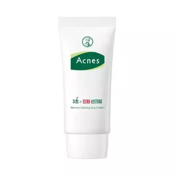 Успокаивающий солнцезащитный крем Acnes 3 Second SPF 50+ PA++++, 1 шт., 50 мл.
