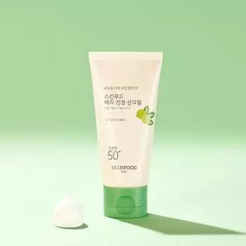 Успокаивающий солнцезащитный крем Skinfood Berry 50 мл SPF50++PA++