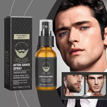 Успокаивающий спрей после бритья Успокаивающий, увлажняющий и освежающий спрей для ухода за кожей30 мл One Size