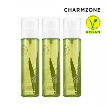 CHARMZONE Успокаивающий спрей с алоэ 160 мл 3 шт.