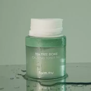 Успокаивающий тонер-диск FARMSTAY Tea Tree Biome 1 PCS