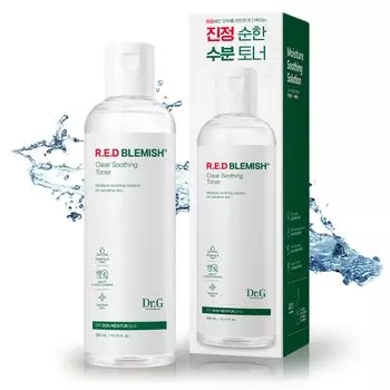 Успокаивающий тоник Red Blemish Clear 1 шт DR.G (Лосьон) (300 мл)