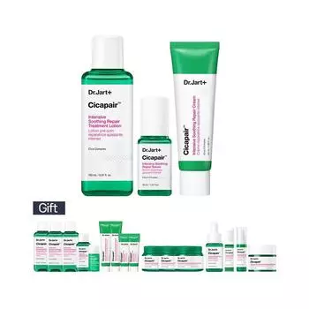 Успокаивающий уход для чувствительной кожи Cicapair Успокаивающий рутинный уход Лечение/сыворотка/крем Увеличенный объем 238 мл