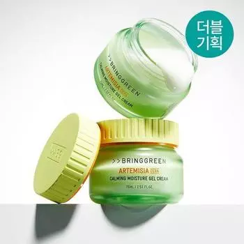 Успокаивающий увлажняющий гель-крем Bring Green Mugwort Cera 75 мл Double Plan