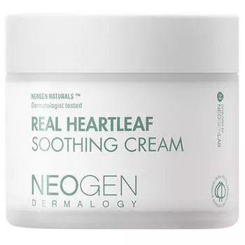Успокаивающий увлажняющий крем Neogen Real Heartleaf Houttuynia cordata, 80 г, 1 упаковка