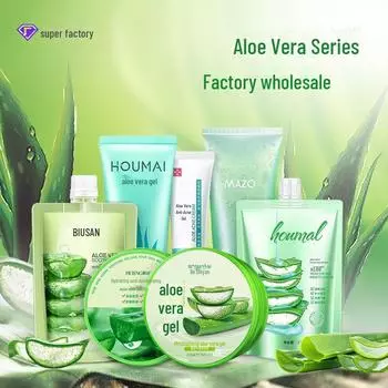 Успокаивающий увлажняющий крем с гелем алоэ вера 300 г для ухода за кожей после загара Shelika Hydrating Invisible Mask Sheet 25g/piece