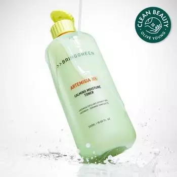 Успокаивающий увлажняющий тоник Bring Green Mugwort Cera 500 мл