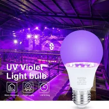 Установите широкое термостойкое энергосберегающее без бликов простое применение светодиодного освещения Декоративный ПК фиолетовый