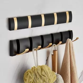 Установка без гвоздей для ванной комнаты, настенная вешалка для одежды, крючки для полотенец, держатель для одежды grey-1 hook