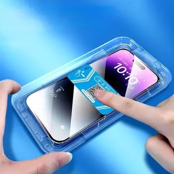 Установка в один клик Защитное закаленное стекло для экрана iPhone 16 15 14 13 11 12 Pro Max X XS XR iPhone 11