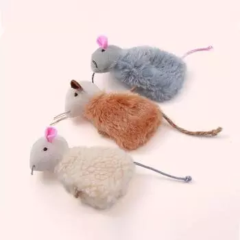 Устойчивая к укусам плюшевая игрушка для кошек, реалистичная игрушка для кошек, поддельная игрушка для кошек, игрушка для кошек, игрушки для кошек, котят коричневый