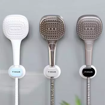 Устойчивая подставка для душевой лейки Регулируемый кронштейн для основания душа Простота установки Держатель для душевой лейки Бытовая синий