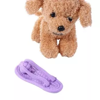 Устойчивость к укусам, износостойкие аксессуары для собак, игрушка-тапочка для кошек, жевательный узел для собак, веревка для моляров для домашних животных random color