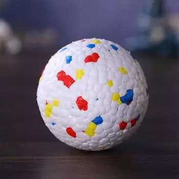 Устойчивые к укусам твердые шарики для собак, игрушки для маленьких и больших собак, высокая эластичность, E-TPU, игрушка для жевания домашних животных, не скрипящая, интерактивная игрушка для щенков