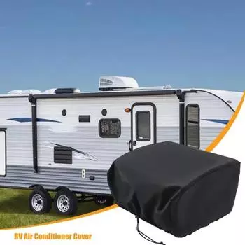 Устойчивый к ультрафиолетовому излучению наружный чехол для кондиционера, противоснежный водонепроницаемый чехол для пыли, аксессуары для автофургонов 110*80*38cm