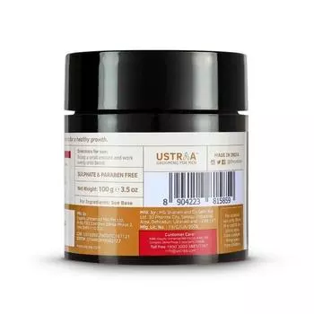 USTRAA Beard Softener Woody - 100 г - Смягчает и питает вашу бороду без сульфатов и парабенов, обеспечивает длительное увлажнение