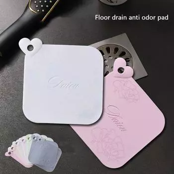 Устранение запаха из канализации, герметизирующий силиконовый чехол, дезодорирующая накладка для слива в полу, крышки для слива раковины на кухне и в ванной комнате