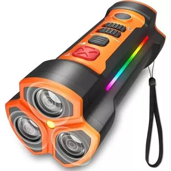 Устройства для защиты от лая собак Усовершенствованное ультразвуковое устройство против лая для собак Тройные звуковые излучатели намного лучше(3X) для дрессировки собак оранжевый